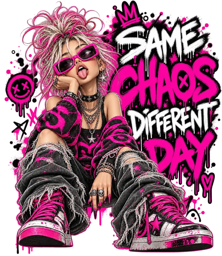 Streetwear Chaos collection artwork